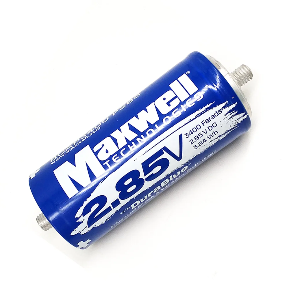 Imagem -04 - Super Capacitores Maxwell Durablue Série 2.85v 3400f Bcap3400p285k04 Bcap3400p285k05 Capacitor Supercapacitor Peças