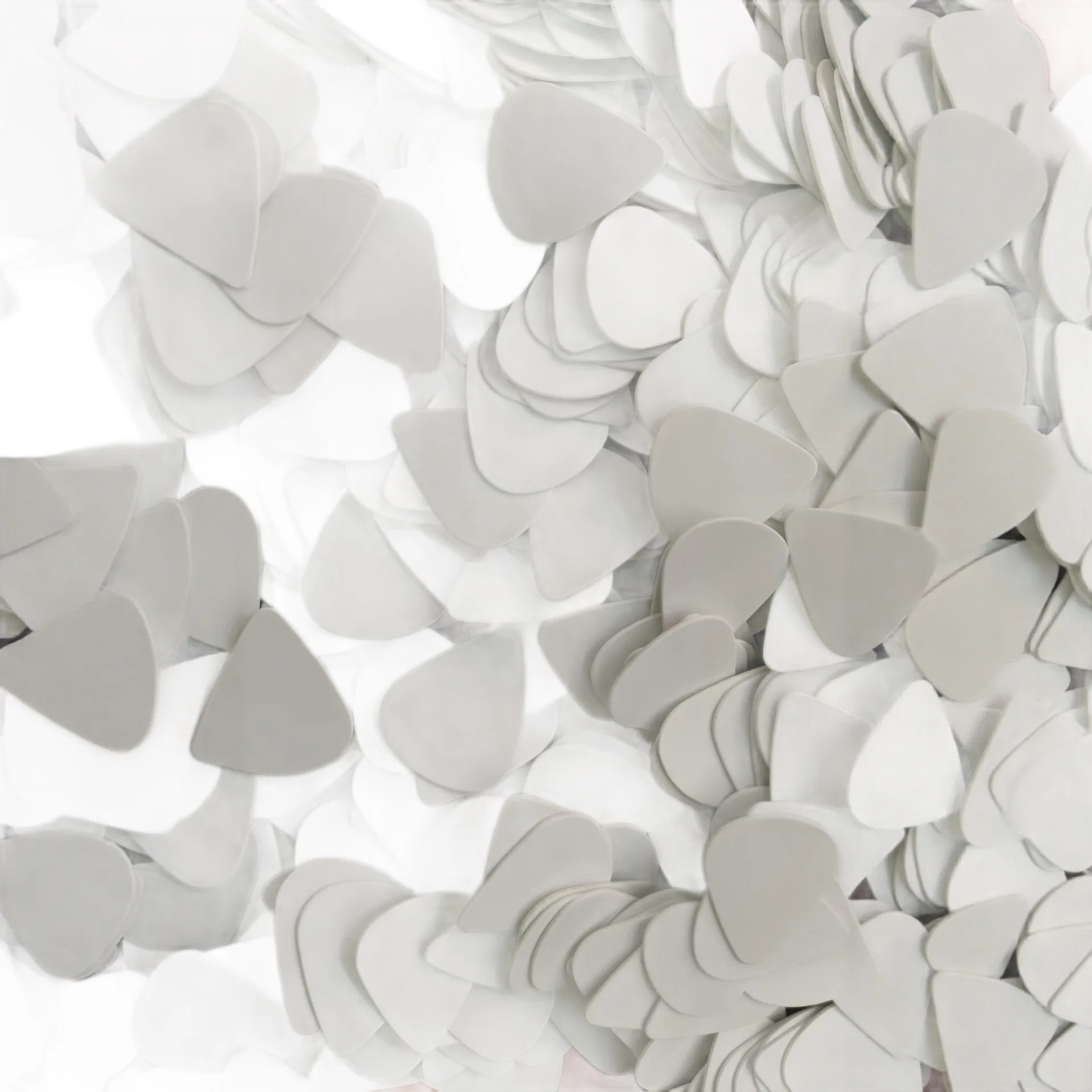 Wholesale Lots of 500pcs Solid White ABS Guitar Picks Plectrums 0.46/0.71/ 0.96/1.2mm Size Optional CHOICE Stock Quick Dispatch