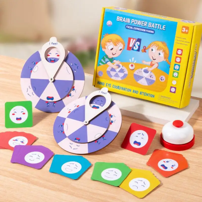 Kids Emotion Wheel Mental Health Behavior Wheel Early Mental Health Feelings Wheel Toy For Preschool Kindergarten Elementary