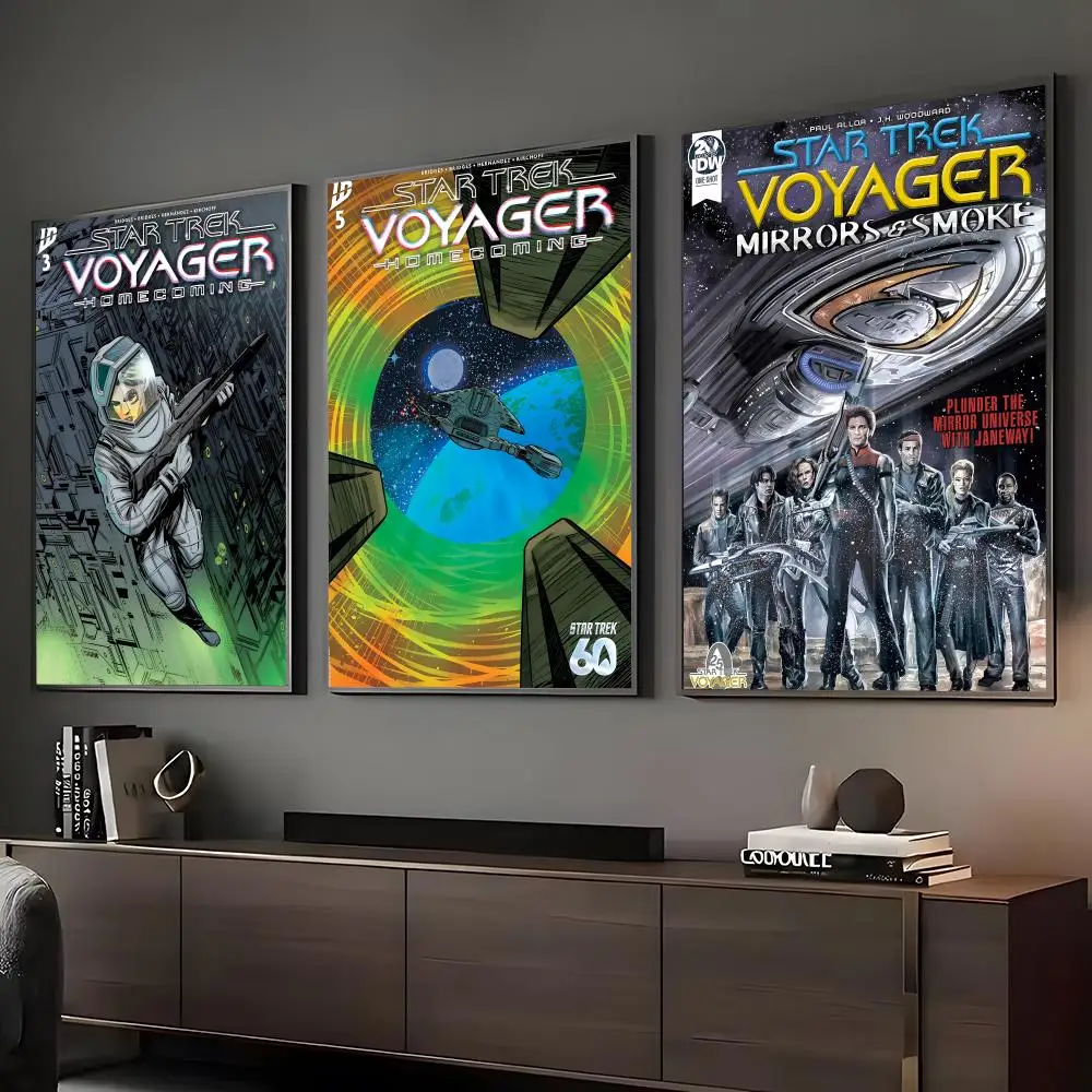 Star Trek Painting Calligraphy HD Art Wall Waterproof Home Living Room Bedroom Bar Decorative Paintings