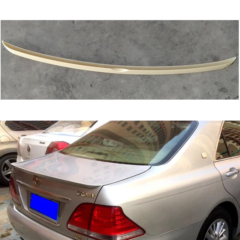 For Toyota Crown 2005 2006 2007 2008 2009 Year Spoiler Factory Style Rear Wing Body Kit Accessories ABS Plastic