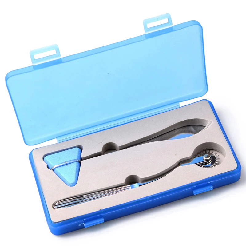 Taylor Triangle Reflex Wartenburg Pinwheel Percussion Neurological Hammer Percussor Body Massager Stick Nerve Test Tool Set A3