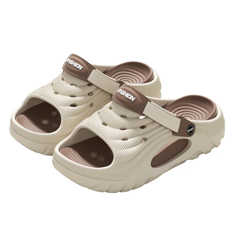 

Men's Slippers Indoor Beach Sandals Outdoor Comfortable Soft Non-slip Slides Flip-flops Men Women Bathroom Slippers Home Shoes