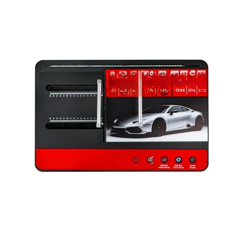 Automobile invisible car clothing test props TPU paint surface protection transparent film, special tensile test instrument