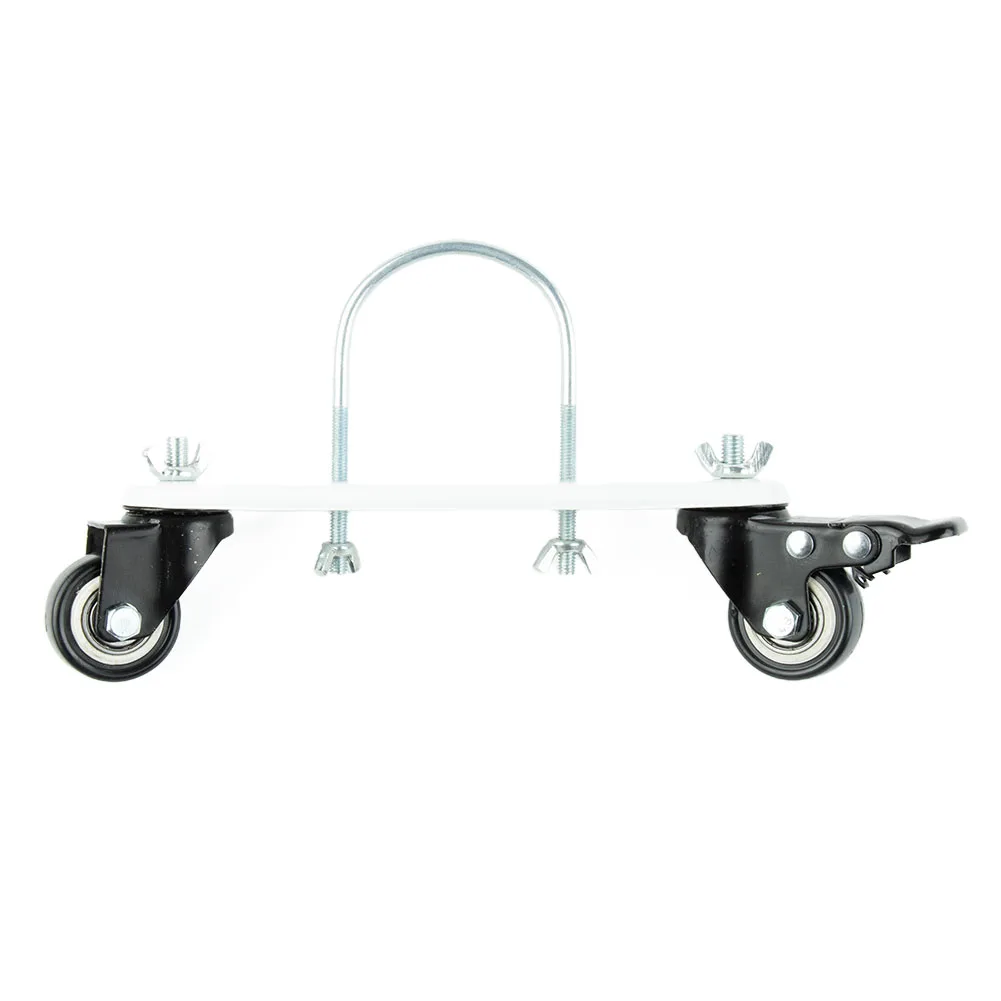 Pulley Bracket Convenient Infrared Heater Mobile Stand with High Quality Aluminum Material and 20kg Load Capacity