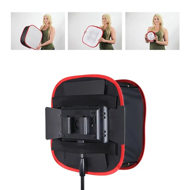 AAAE Portable Softbox LED Light Panel Diffuse Light Room Lighting Modifier for LED Light