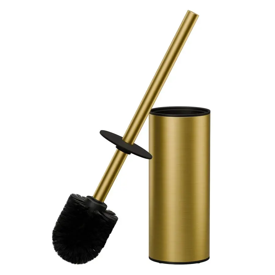 

Toilet Brush and Holder Set, 304 Stainless Steel Long Handle and Heavy Duty Base for Bathroom Deep Cleaning, DripProof, Space Sa