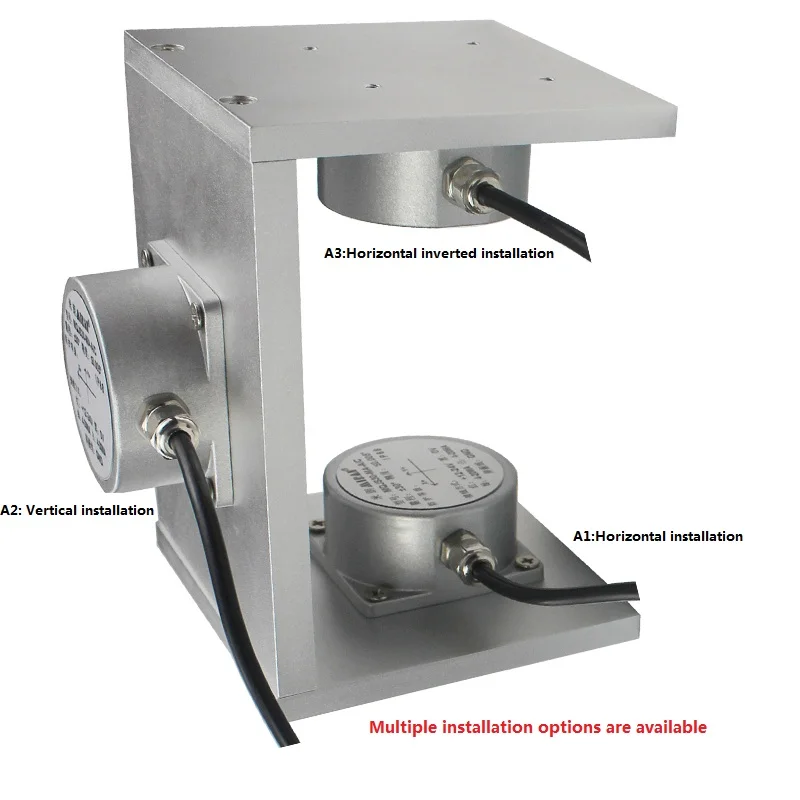 MIRAN MQJD Tilt Sensors Single Axis Inclinometer Sensor High Resolution With Digital and Analog Output