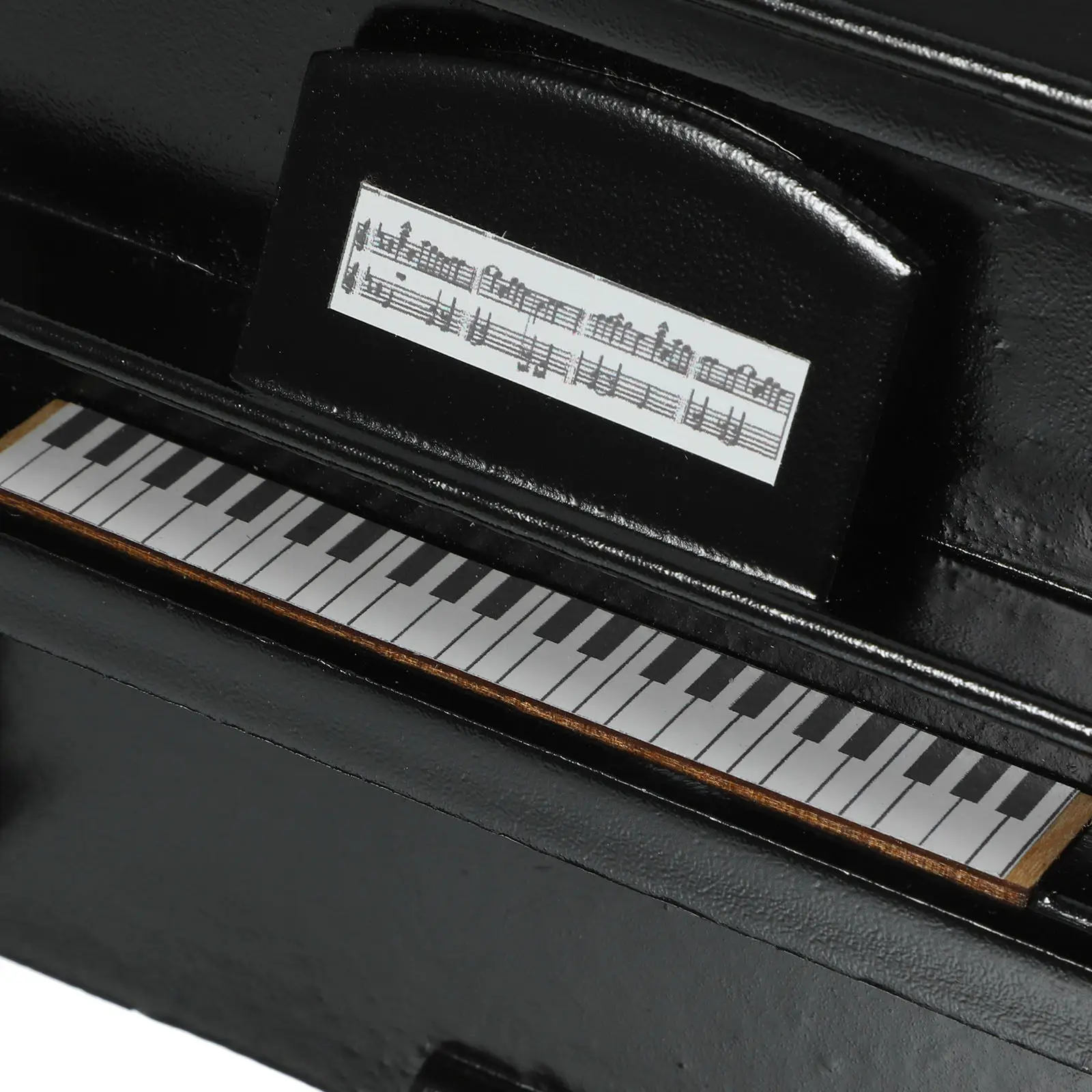 

1Set Mini Upright Piano Stool Decorative Miniature House Furniture Mini Home Piano Accessories Creative Tiny House Decor