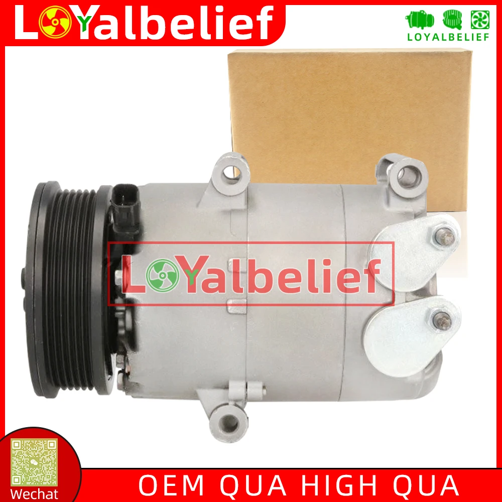 Compressor AC de ar condicionado com embreagem para Ford Focus III 1.6 2010-2017 31404441 6PK