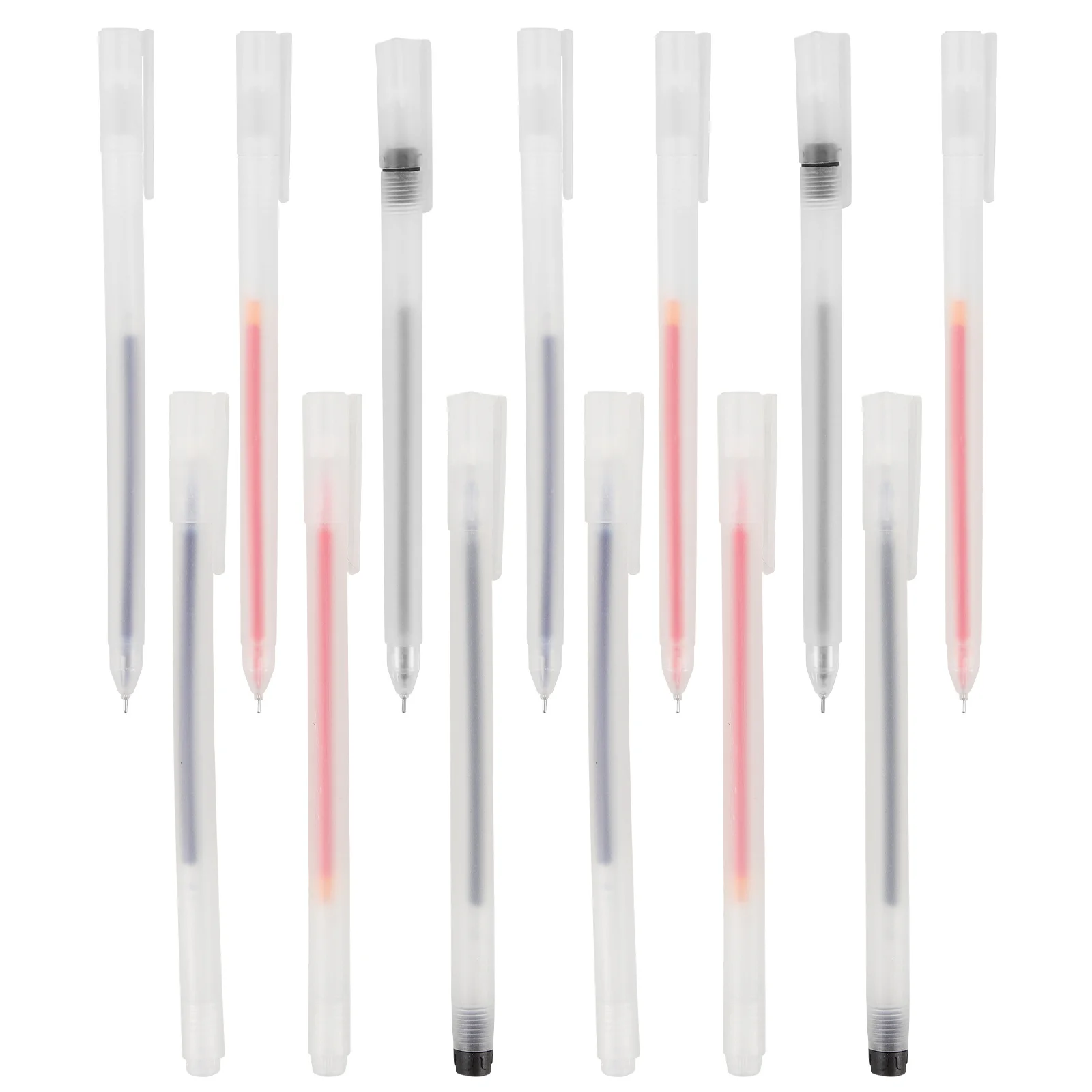 30Pcs Multi-Function Gel Pens Fine Tip Smooth Ink for Handwriting Notes Sketching Lightweight Office School Stationery Writing