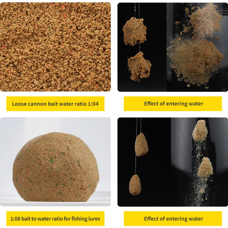 Xiao HuangYa Fishing Bait 450g Specialized Carp Chub Fishing Spot Loose Cannon Nesting Bait Recipe