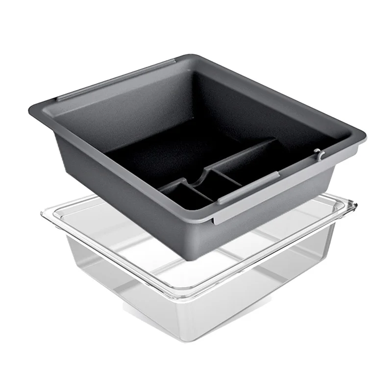 Black Center Console Organizer Center Center Hidden Storage Box for Model 3 Model Y