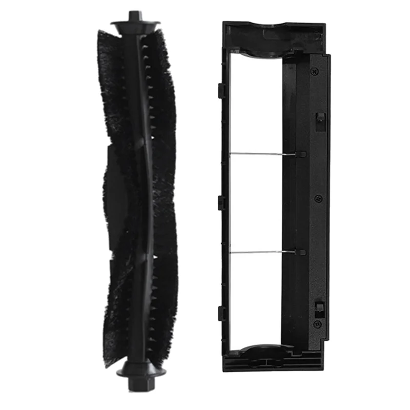 Kit de cubierta de cepillo de rodillo principal ABZA-2X para Robot aspirador Proscenic M7 PRO M7 MAX M8 PRO/ROIDMI EVE PLUS /Viomi S9