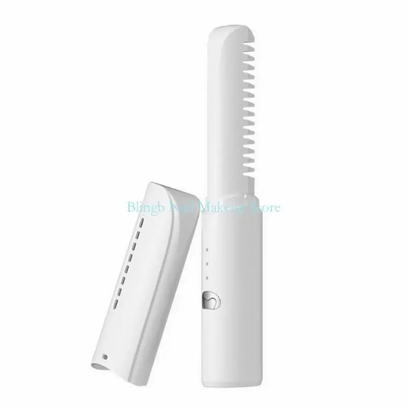 28TA Hair Straightener Brush,Cordless Hair Straightener Comb Hair Straightening Brush for Womens Without Frizz