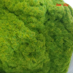 Simulation Moss/Grass Powder 3MM Nylon Static Planting Flocking Powder Sand Table Landscape Materials 30g/Bag