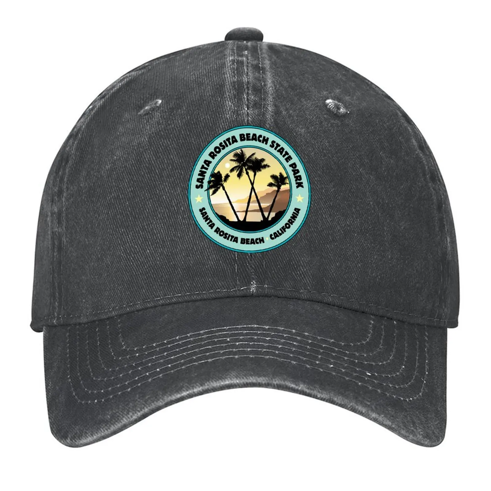 

Santa Rosita Beach State Park Baseball Cap Male hat Big Size Hat luxury caps Uv Protection Solar Hat Elegant Women's Hats Men's