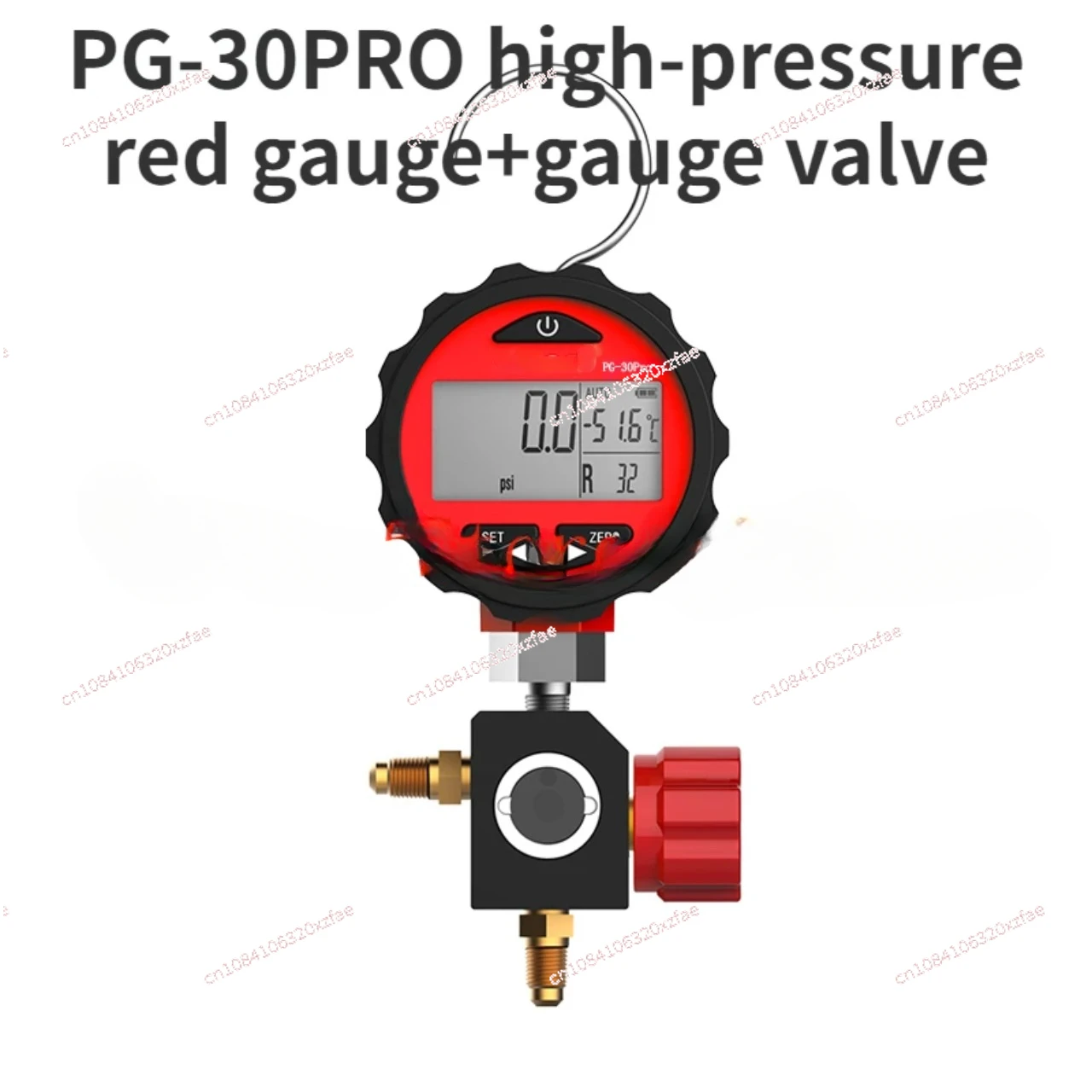

PG-30 digital pressure gauge refrigerant injection air conditioning pressure gauge