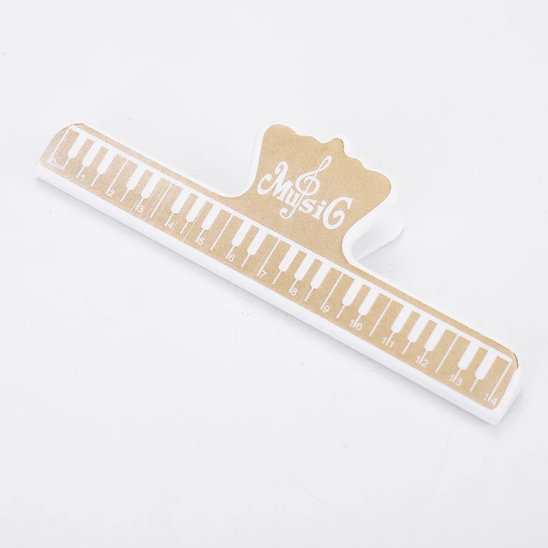 Holder Music Sheet Clip ABS Book 4x2x1cm For Guitar Magazines Newspapers Parts Piano Recipe Song Stands Duable