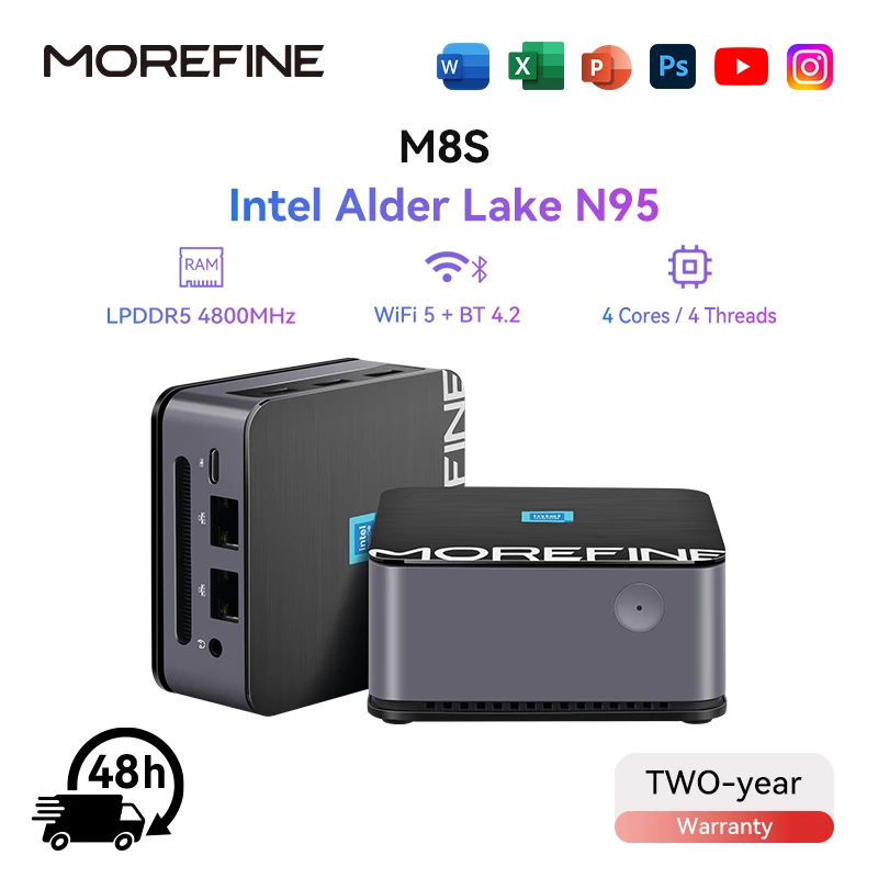 MOREFINE M8S Mini PC z procesorem Intel N95 – kompletna analiza wydajności i zastosowań dla użytkowników z zainteresowaniem hz cpu