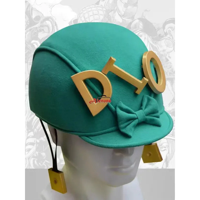 Аниме Приключение Косплей Костюм Диего Брандо Шляпа Брюки Хлопковый вязаный свитер с высоким воротником Повседневная одежда