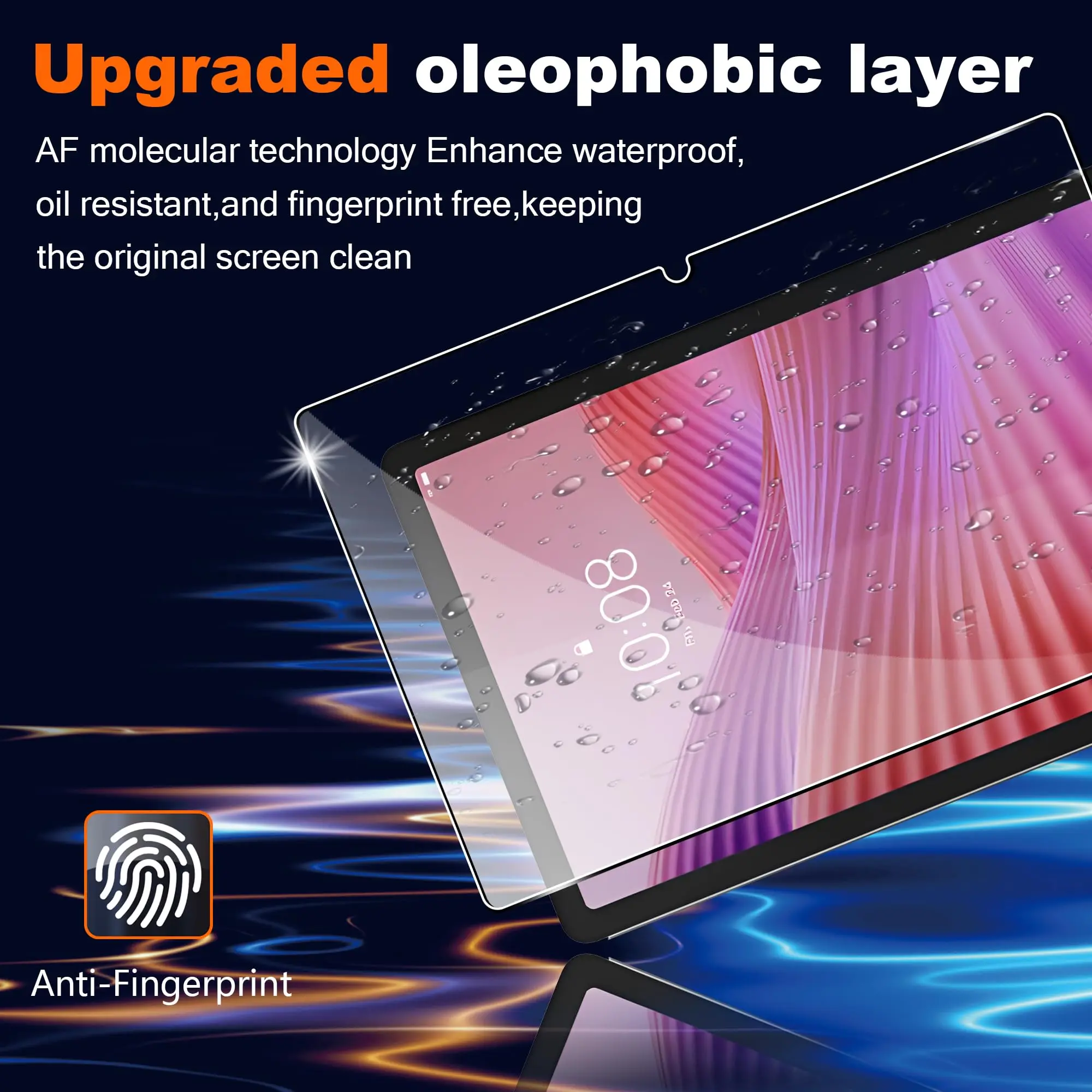 Screen Protector for Lenovo Tab 10.1" (2025) TB311FU / TB311XU Tempered Glass Bubble Free HD High Response Protective Film