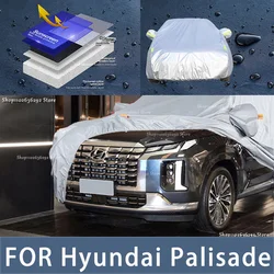 For Hyundai Palisade Outdoor Protection Full Car Covers Snow Cover Sunshade Waterproof Dustproof Exterior Car accessories