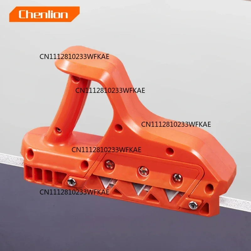 1PC Plasterboard Quick Cutter Gypsum Board Hand Plane Drywall Edge Chamfer 45°/60° Woodworking Trimmer Hand Tool