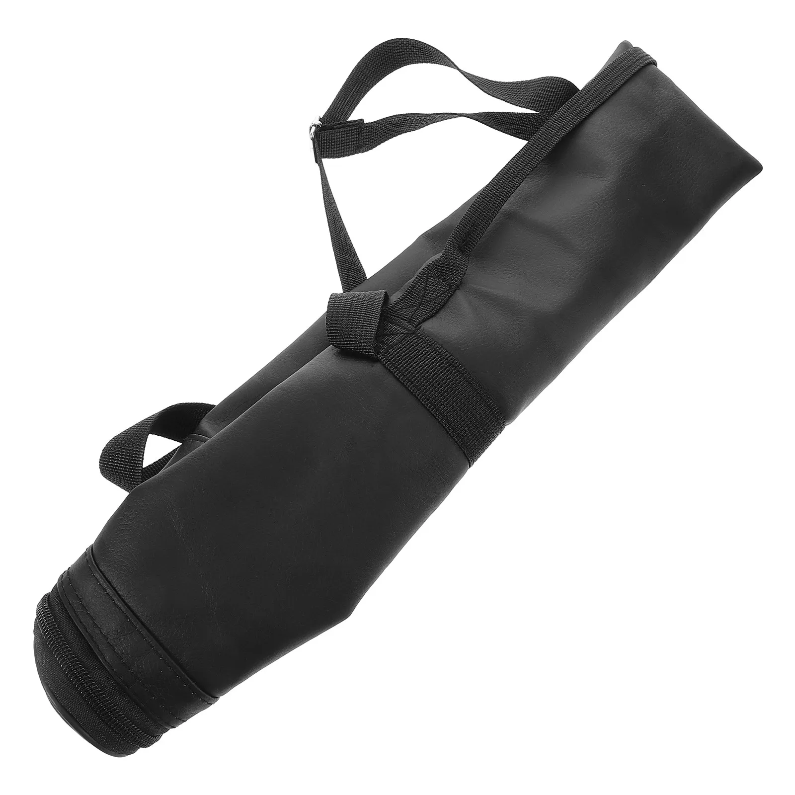

Baseball Bat Bag Sturdy Stitched PU Material Bat Storage Pouch with Shoulder Strap Portable Equipment Organizer for Softball