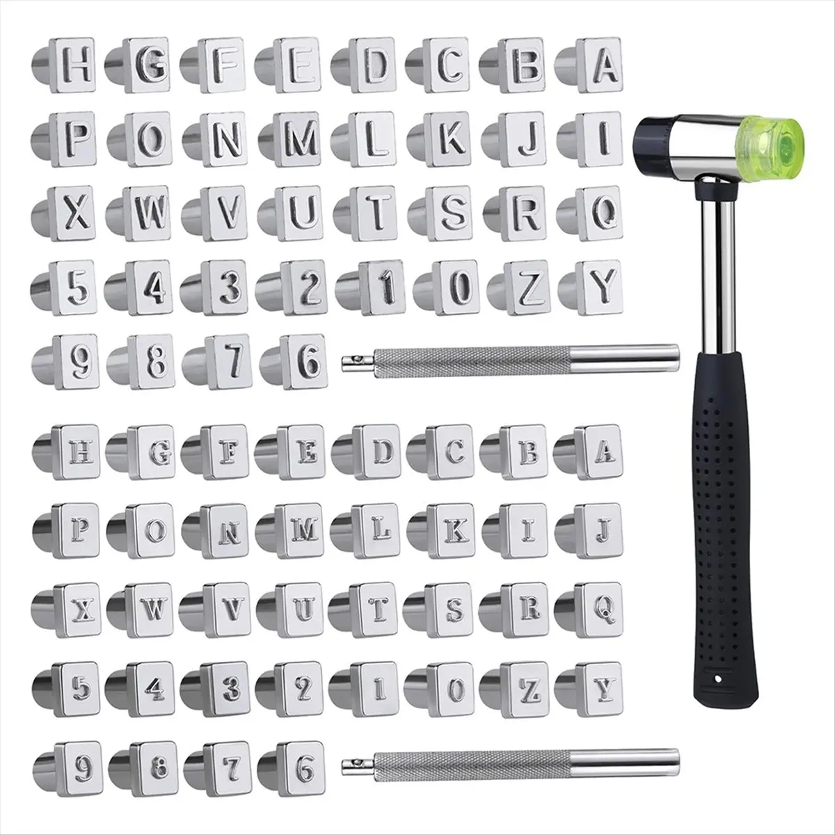 Leather Stamping Tools, 75 Pcs Carving Tools, Carving Kit, leather working kit Metal