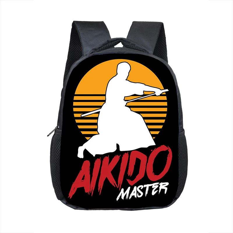 Karate / Martial Art Judo / Aikido Backpack Kawayi Kindergarten Bags Jiu-Jitsu for Children Toddler Diaper Book Bag Schoolbags