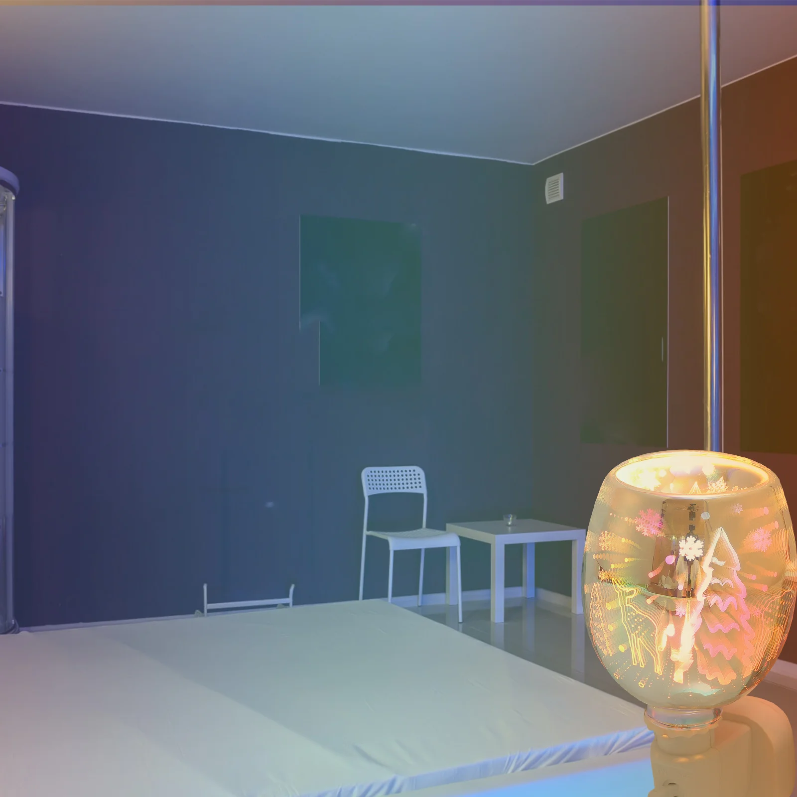 1 قطعة ضوء الليل ثلاثية الأبعاد مع وظيفة الناشر رائحة الشمع ذوبان دفئا مصباح للاستخدام الداخلي غرفة نوم اليوغا سبا الديكور