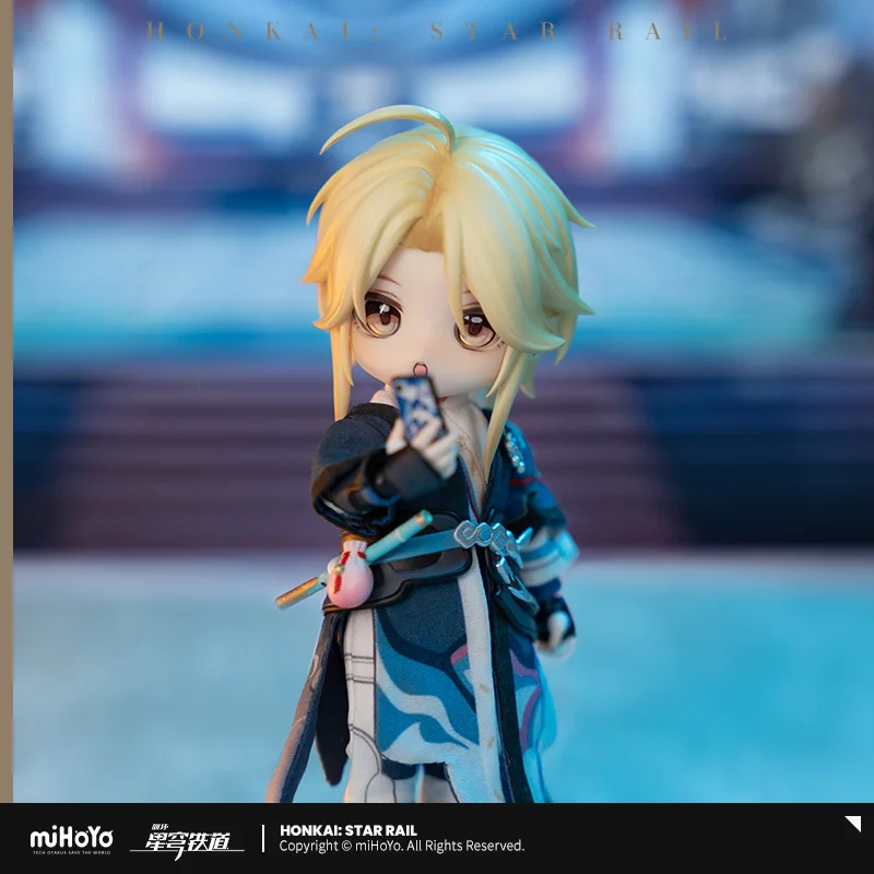 Figurine mobile Genuine Honkai, Starail Yanqing 1/12 Proxy Clothes, Kawaii, 15cm, Action Figurine, Collection Statue, Toy Gift