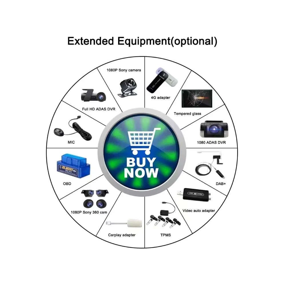 

Навигационные мультимедийные аксессуары опционально