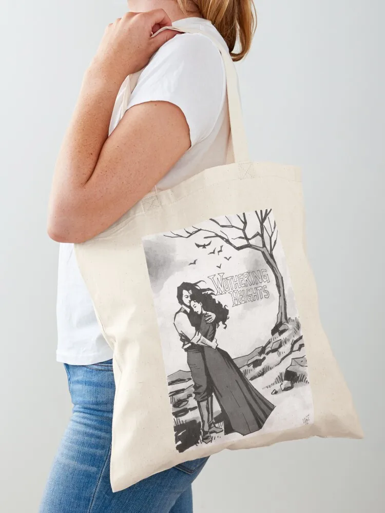 Wuthering Heights Tote Bag tote bag women Women's beach bags shopping trolley bag great Canvas Tote