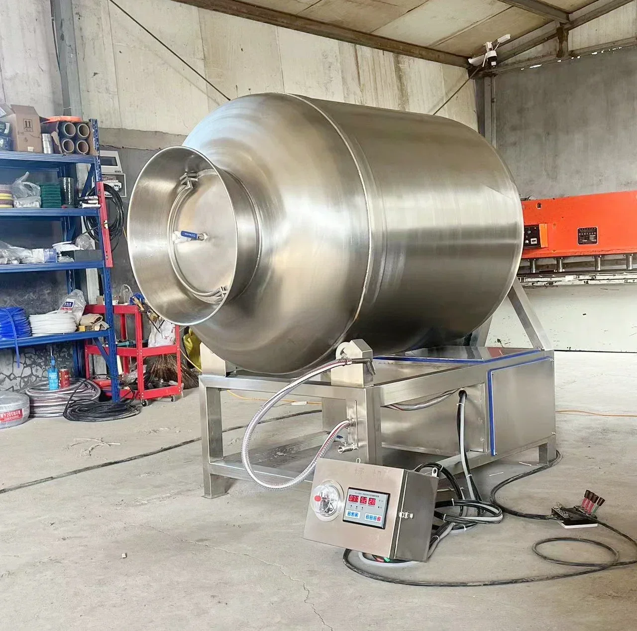 

Electric Meat Salting Machine Meat Tumbler Vacuum Marinator Marinating Machine For Meat ProcessingHot Sales Cheap And Fine