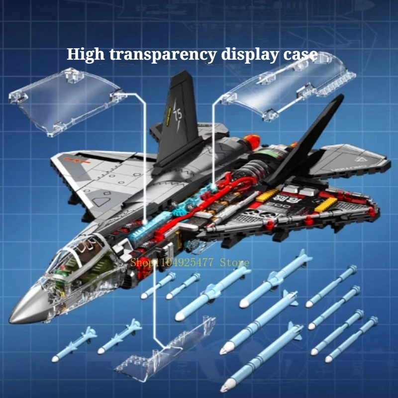 

Конструктор SEMBO J-35 «Невидимый военный истребитель» из мелких деталей, модель-головоломка для сборки, подарок на день рождения для детей
