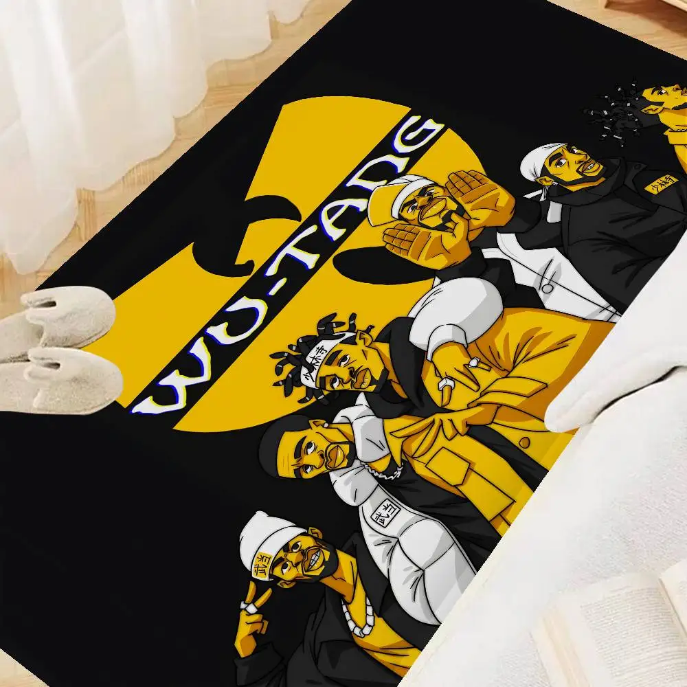 Hip Hop Group Wu Tang Bathroom Mat Kids Room Bedroom Decoration Balcony Anti-Slip Doormat Living Room Welcome Rug