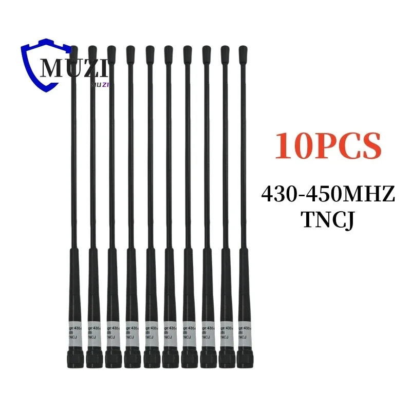 10pcs Whip Antenna 430-450MHZ TNC Port 4dbi For Top-con For Sokk-ia For South Trimble All Brands Surveying GPS RTK Total Station