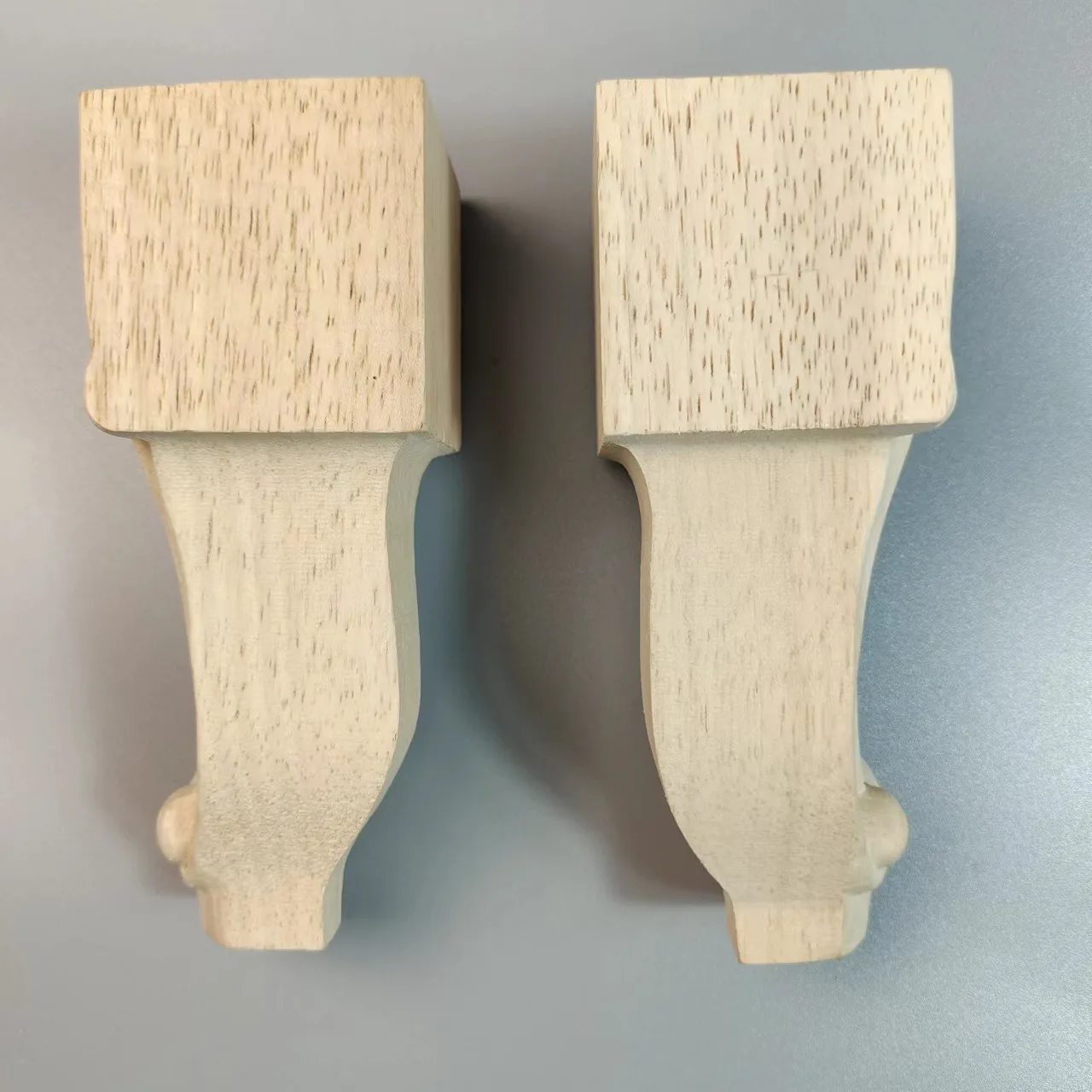 2 stücke Holz möbel Fuß Beine Massivholz Blume geschnitzt TV-Schrank Sitz Füße Vintage Home Dekoration Zubehör europäischen Stil