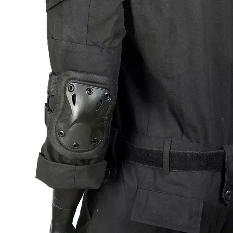 4Pcs/Set Outdoor Protective Gear Elbow Knee Pads Combat Kneepads Outdoor Sports Supplies
