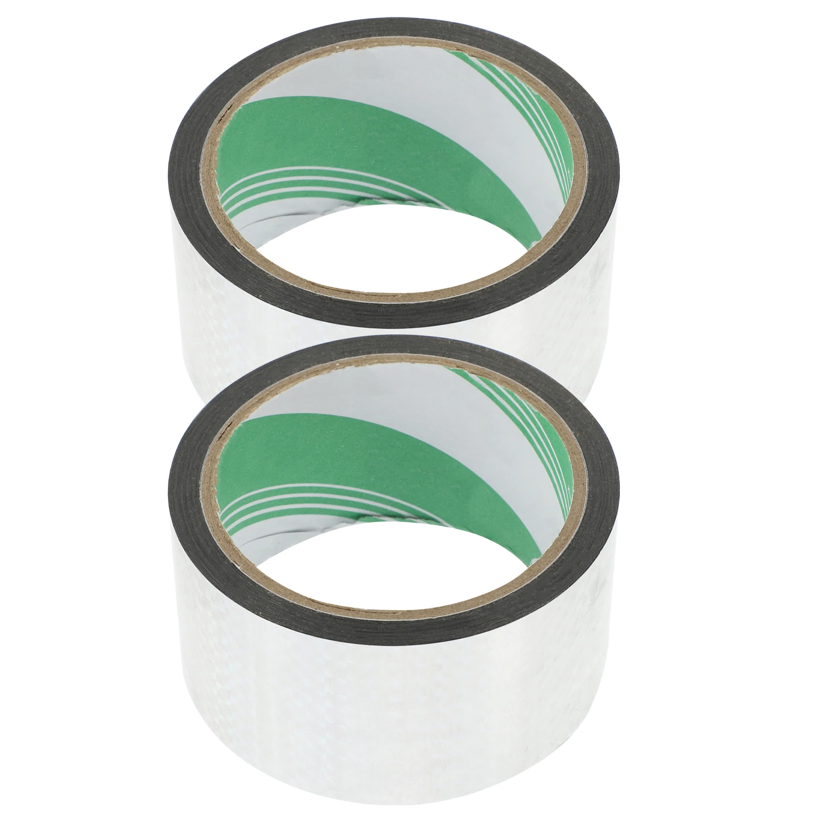 

2pcs Reflective Tape 5.0cm 50m Holographic DIY Decorative Prism Tapes for Gift Packing Present Wrapping Multi