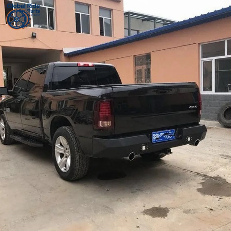 

Подходит для бампера Dodge Ram 1500 2009-2018 гг. — задняя планка для предотвращения столкновений из марганцевой стали для соревнований