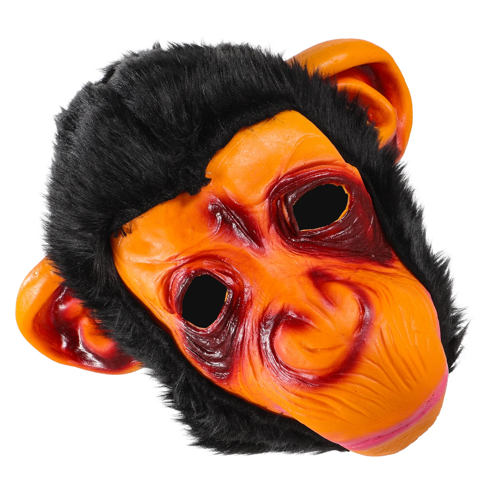 Couvre-chef de singe d'halloween, masque d'halloween, déguisement de terreur, accessoires de fête, couverture pour hommes et femmes, 1 pièce
