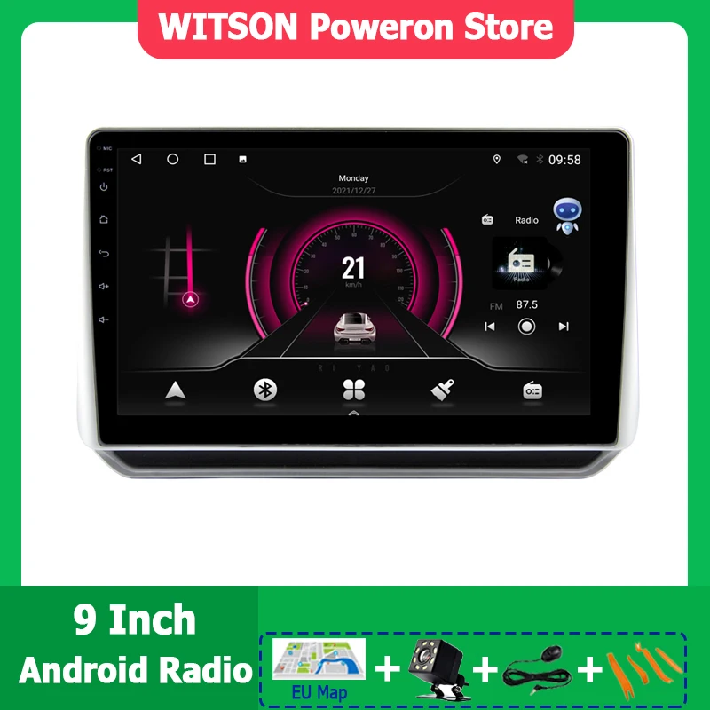 

Android Auto CarPlay For Nissan Teana Altima 2018-2021 Car Multimedia 9" Radio Car Stereo GPS Bluetooth WIFI IGO Maps