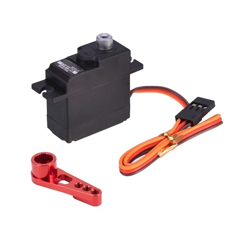 18G 3.5KG Metal Gear Digital Servo and Metal Servo Arm PDI-1181MG for WPL C14 C24 MN D90 MN99S RC Car Upgrade Parts