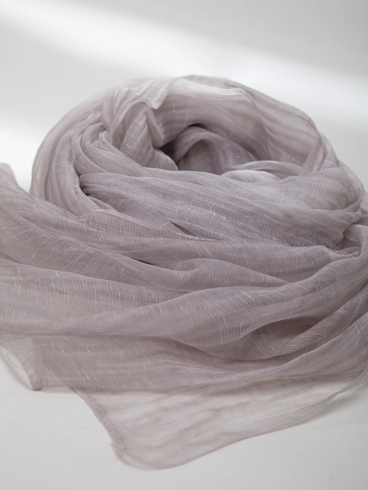 Damen-Organza-Schal, transparenter, durchsichtiger Gaze-Schal, leichter Sonnenschutz-Wickel, atmungsaktiv, modisch, für den Sommer und den Alltag – Detail 34