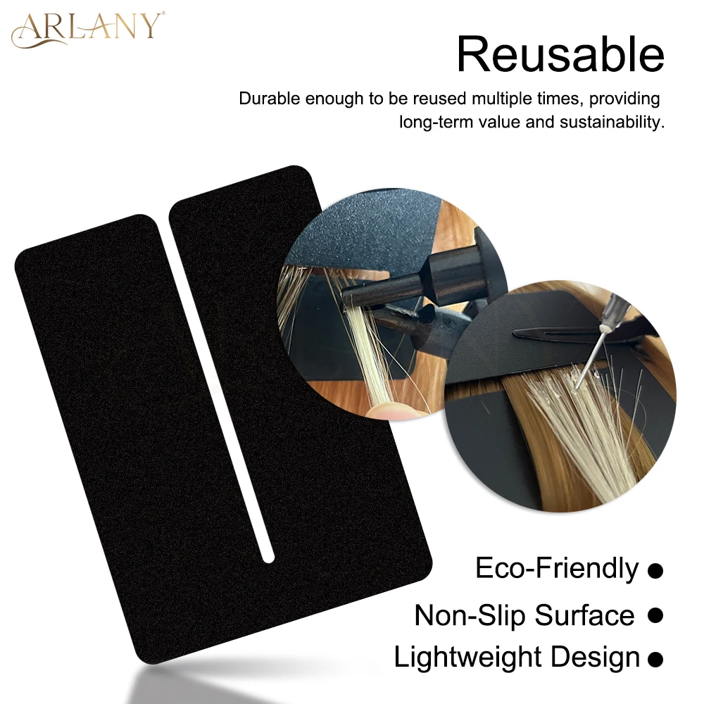 ARLANY Anti-UV Shield Guards met vingerbeschermer Haarverlenging Defender Sheets voor UV-lamp haarextensies