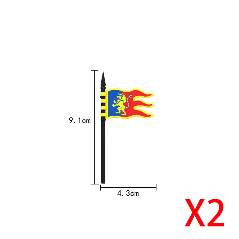 Militärische Bausteine, kompatible Soldatenfiguren, mittelalterliche Ritter, Waffen, Umhang, Schulter, gepanzertes Kriegspferd, Flaggen, Geschenke, Spielzeug