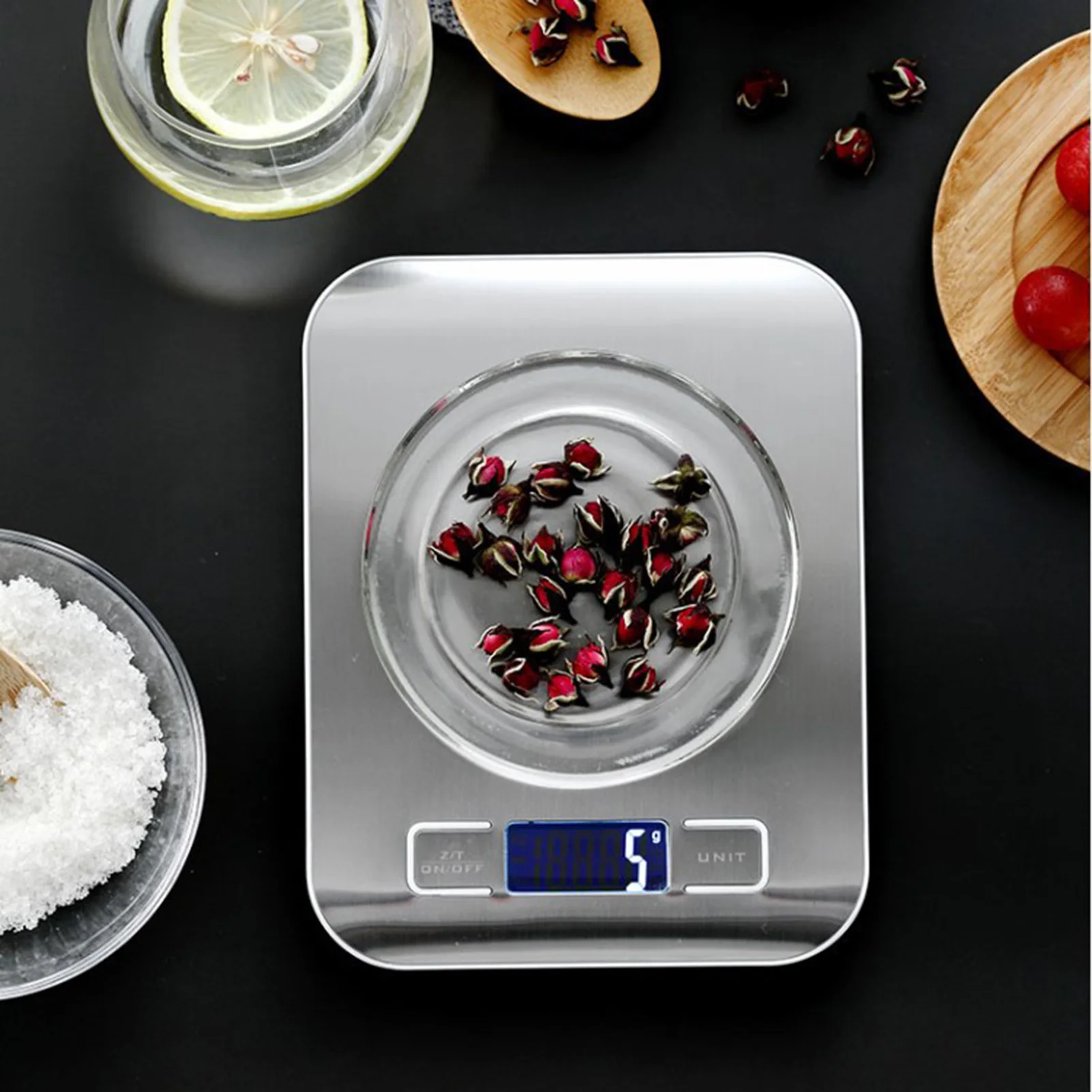 Weigh Gram Scale Precision Digital Scale Precise Graduation Food Weight Scale with Tare Function for Diet Calorie Cooking Meal